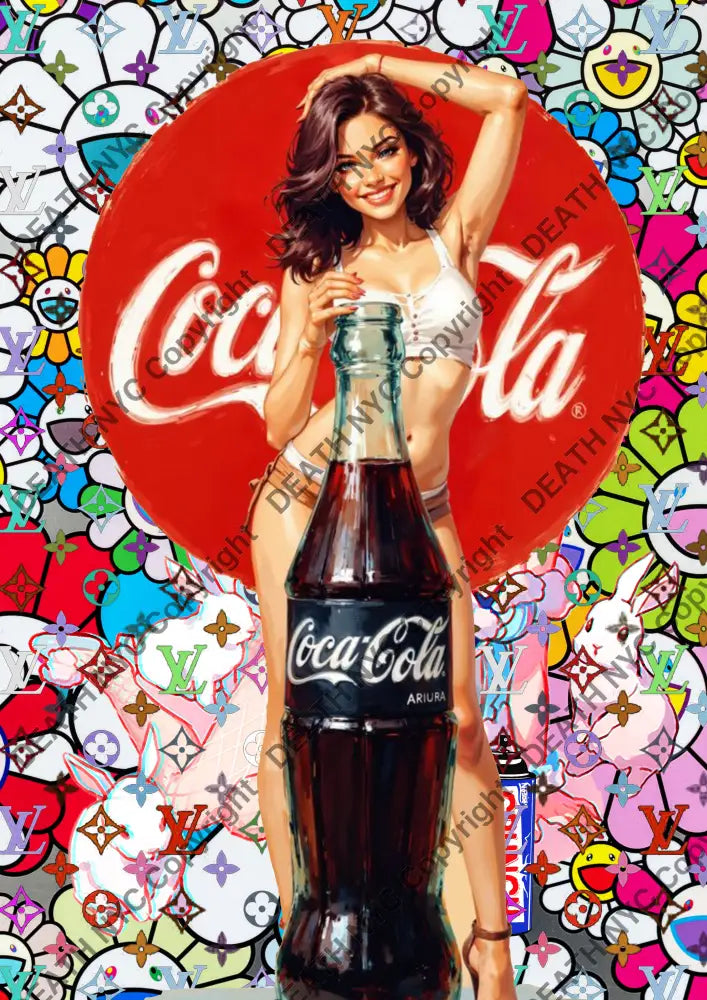 ’DEATHYA217’’ 45x32cm (Edition of 100*) (2025) mel Art Print