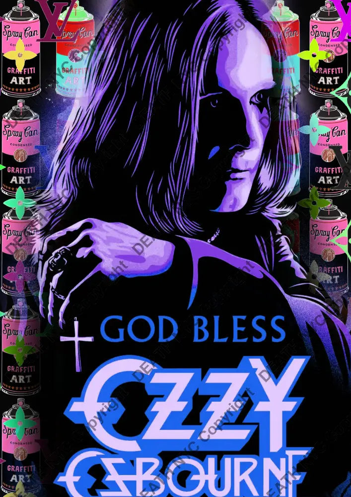 ’DEATHYA221’’ 45x32cm (Edition of 100*) (2025) ozzy Art Print