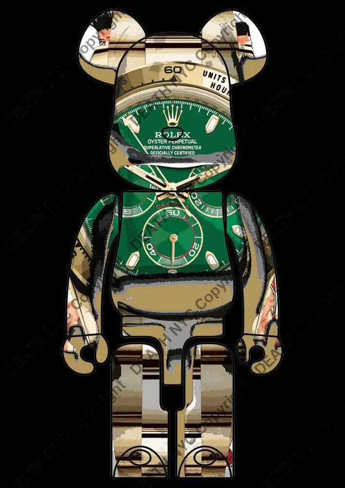 ’DEATHYA248’’ 45x32cm (Edition of 100*) (2025) bear r x Art Print