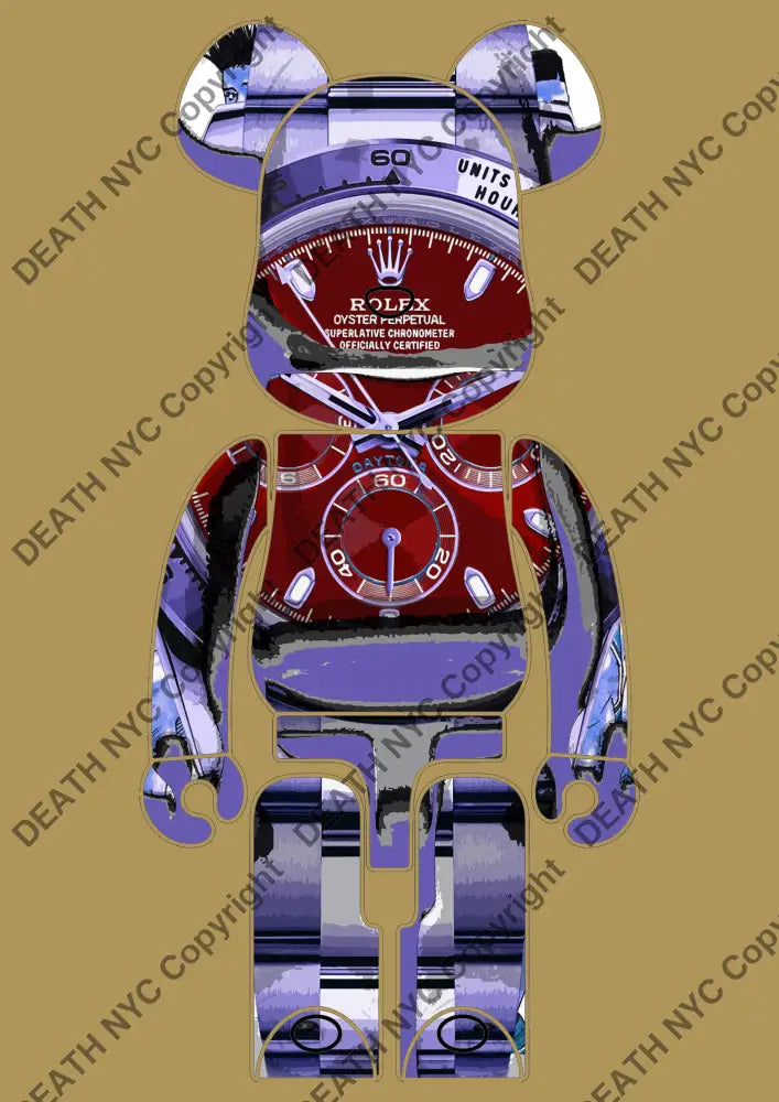 ’DEATHYA249 45x32cm (Edition of 100*) (2025) bear r x Art Print