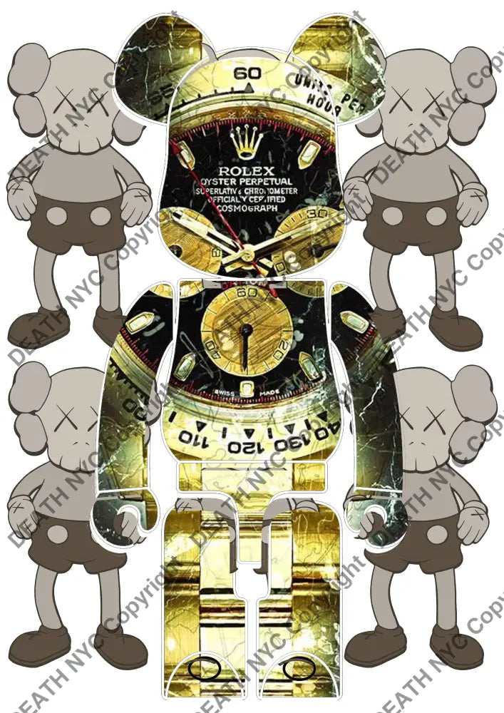 ’DEATHYA254’’ 45x32cm (Edition of 100*) (2025) r l x bear Art Print