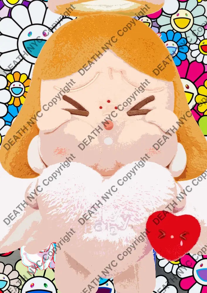 ’DEATHYA49’’ 45x32cm (Edition of 100*) (2025) cry Art Print