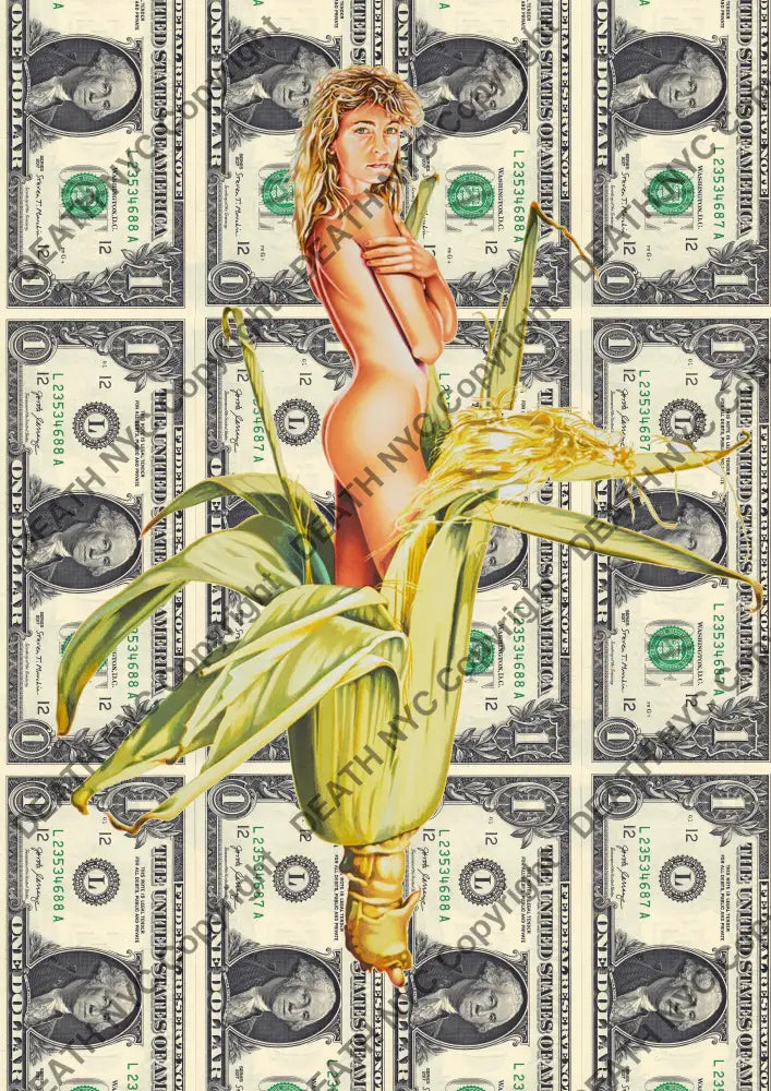’DEATHYA58’’ 45x32cm (Edition of 100*) (2025) mel - Art Print