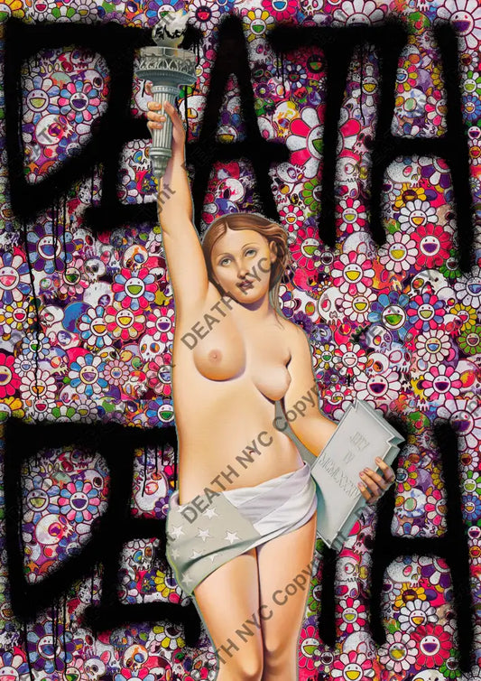 ’DEATHYA61’’ 45x32cm (Edition of 100*) (2025) n d Art Print