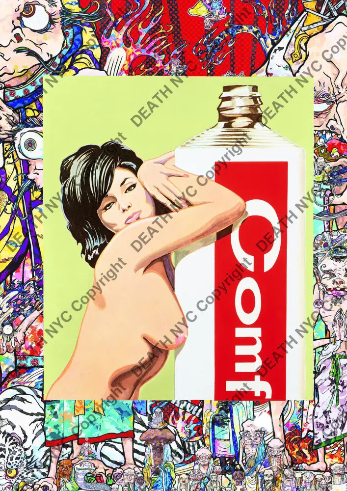 ’DEATHYA73’’ 45x32cm (Edition of 100*) (2025) mel Art Print