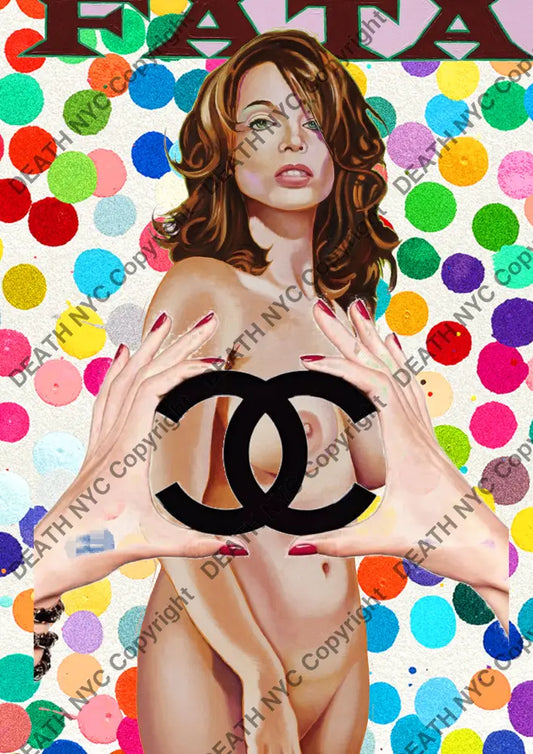 ’DEATHYA81’’ 45x32cm (Edition of 100*) (2025) mel Art Print