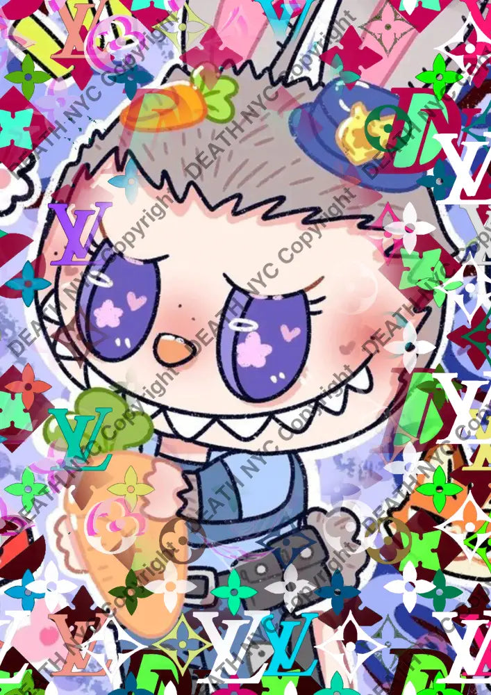 ’DEATHYA98’’ 45x32cm (Edition of 100*) (2025) l b b Art Print