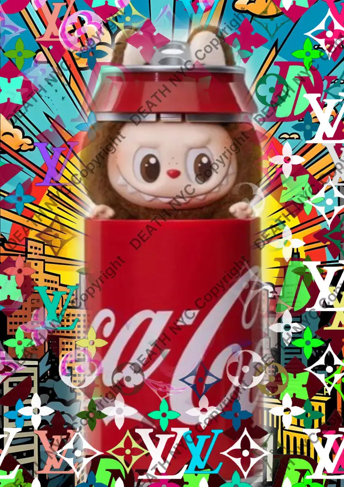 ’DEATHYA99’’ 45x32cm (Edition of 100*) (2025) l b b Art Print