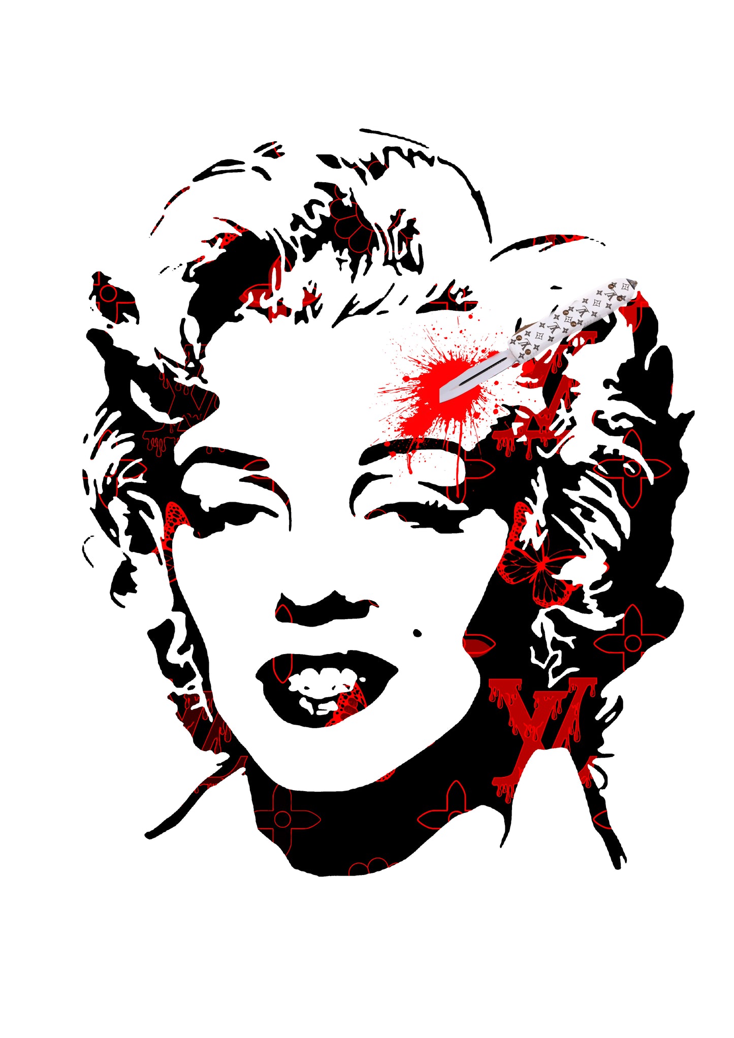 Auction "Z184 monr" art print 45x32cm (Edition of 100)