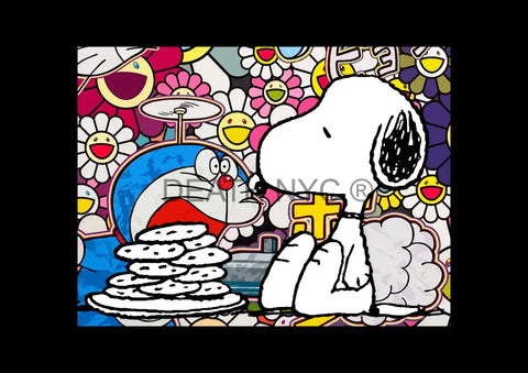 ’Deathz191’ 45X32Cm Snoopy (Edition Of 100*) (2023) Art Print