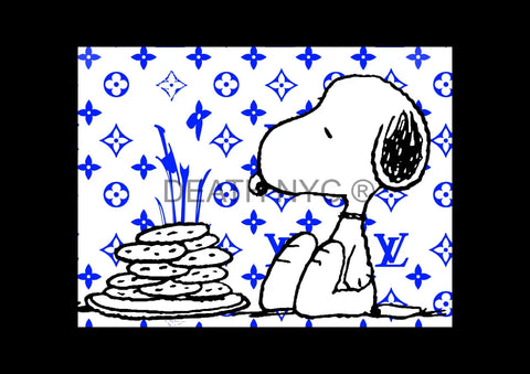 ’Deathz195’ 45X32Cm Snoopy (Edition Of 100*) (2023) Art Print