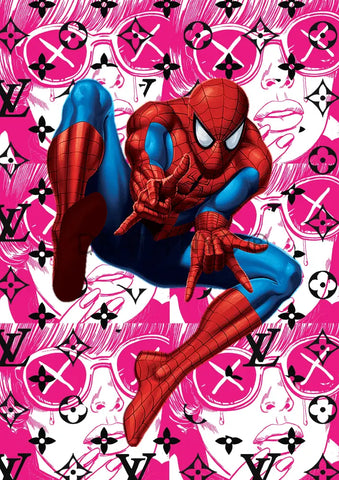 ’Deathz255’ 45X32Cm Spider Man (Edition Of 100*) (2023) Art Print