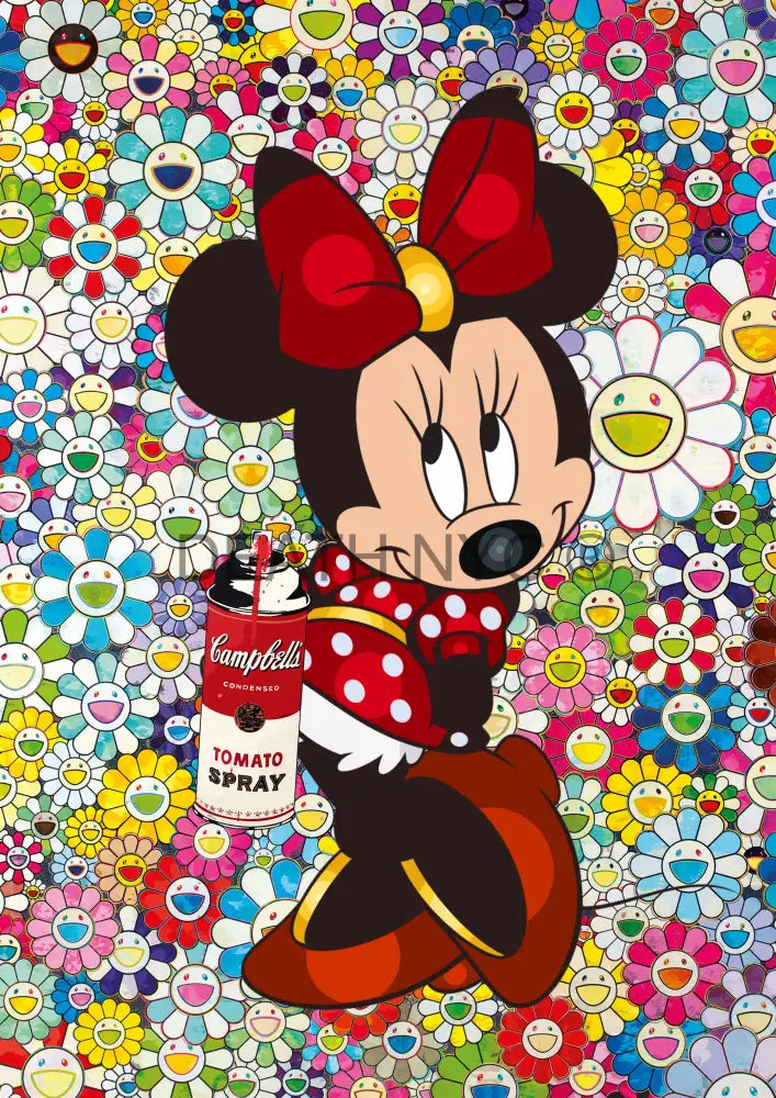 ’Deathz41’ 45X32Cm Minnie (Edition Of 100*) (2023) Art Print