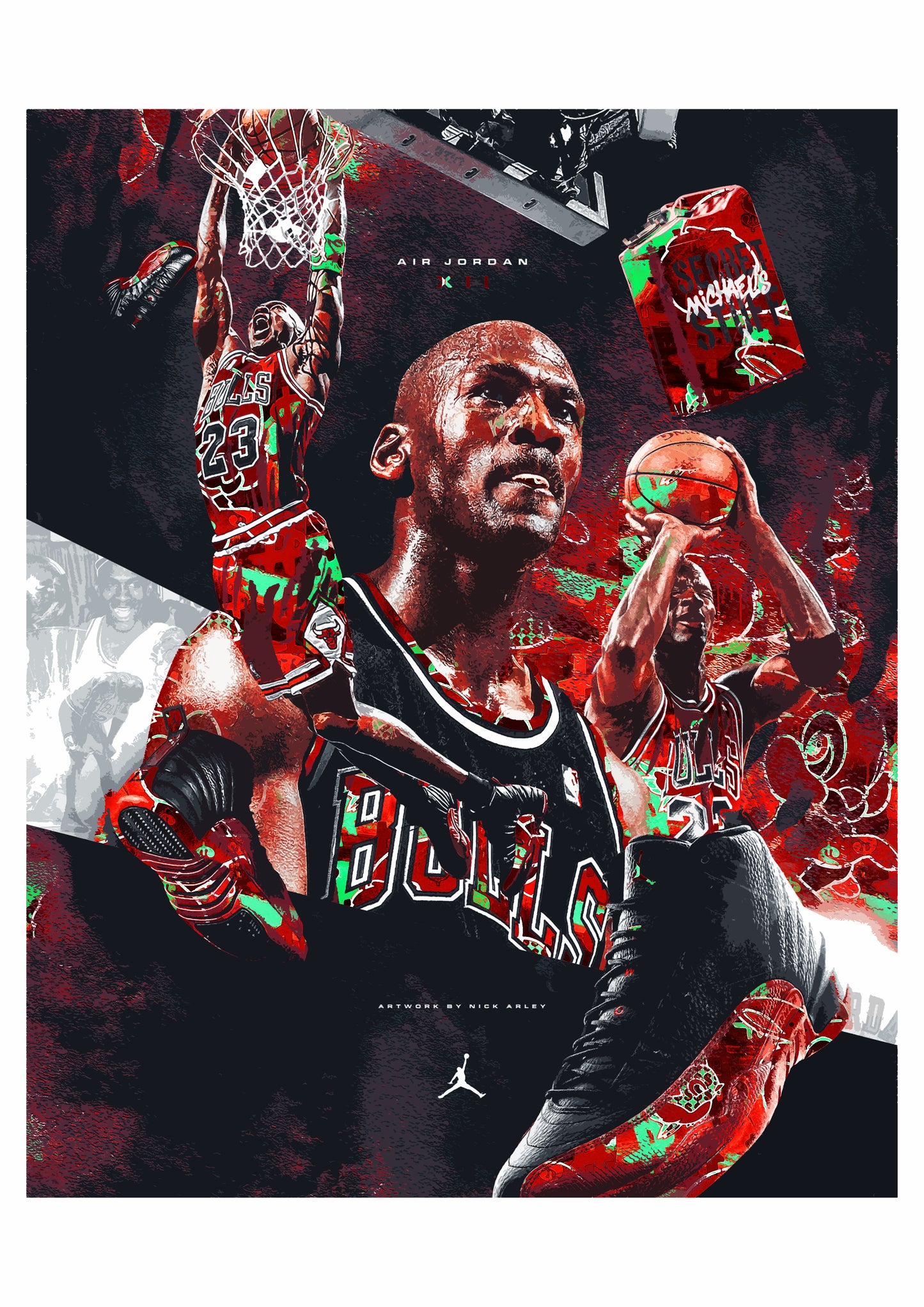 Auction "Z522 n b a "  art print 45x32cm (Edition of 100)