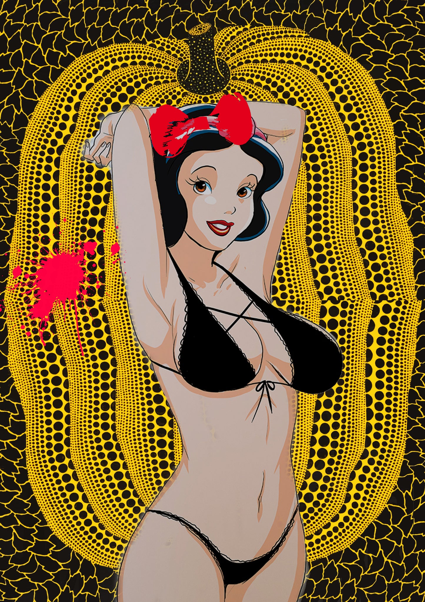 Auction "Z539 snow" art print 45x32cm (Edition of 100)
