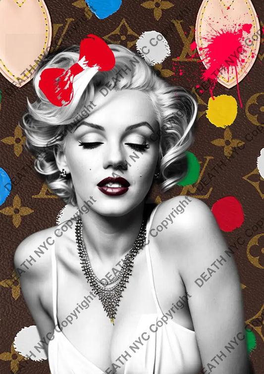 ’Deathz547’’ 45X32Cm (Edition Of 100*) (2024) Monr Art Print