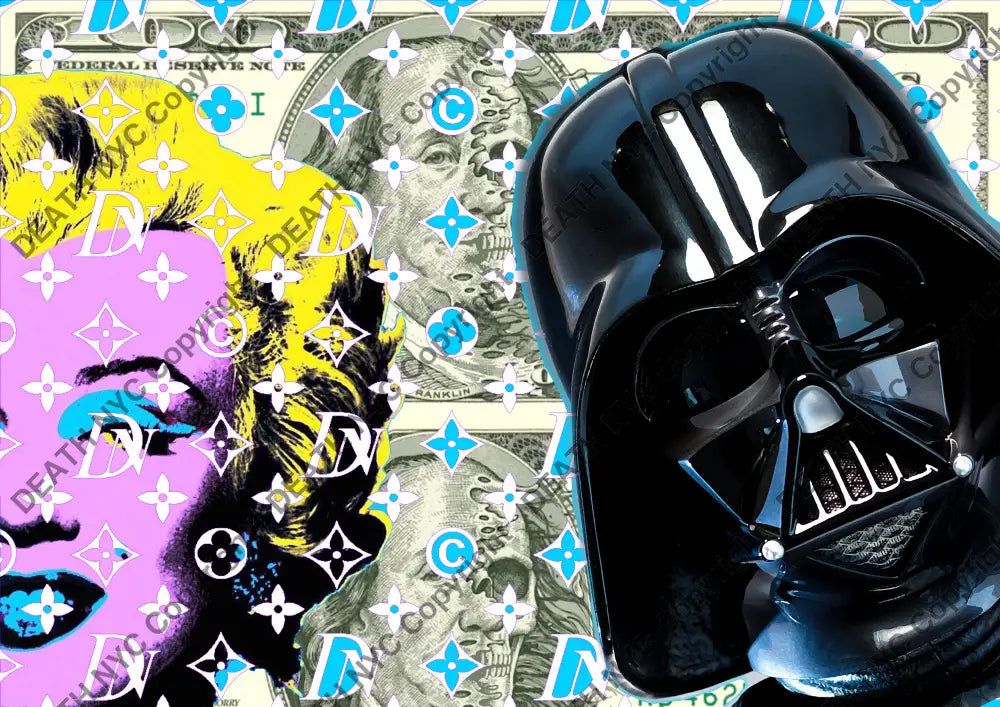 ’Deathz600’ 45X32Cm Vader (Edition Of 100*) (2023) Art Print