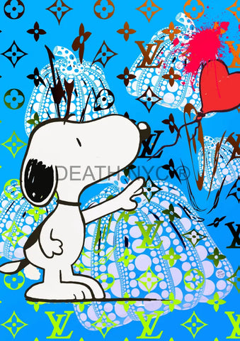 ’Deathz606’ 45X32Cm Snoopy (Edition Of 100*) (2023) Art Print