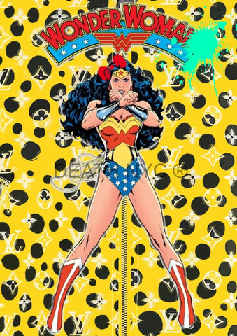 ’Deathz645’ 45X32Cm Wonder Woman (Edition Of 100*) (2023) Art Print