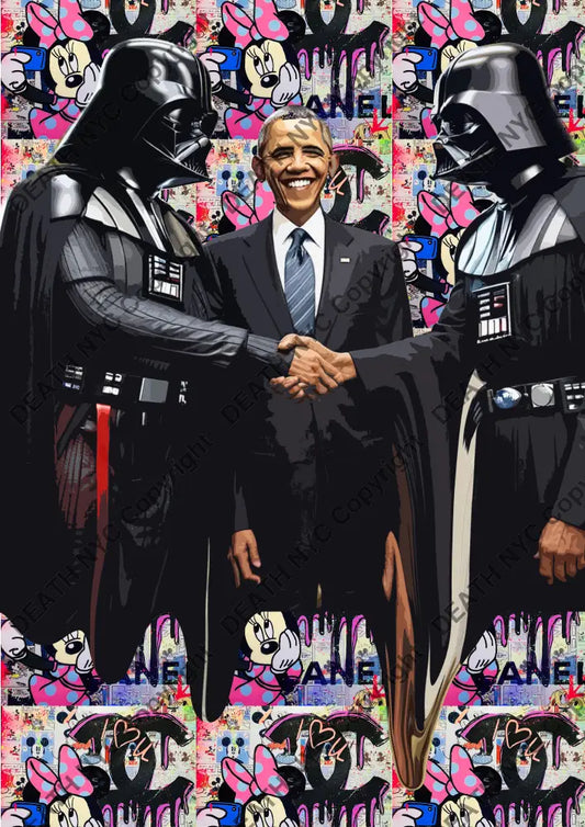 ’Deathz949’ 45X32Cm Vader (Edition Of 100*) (2023) Art Print