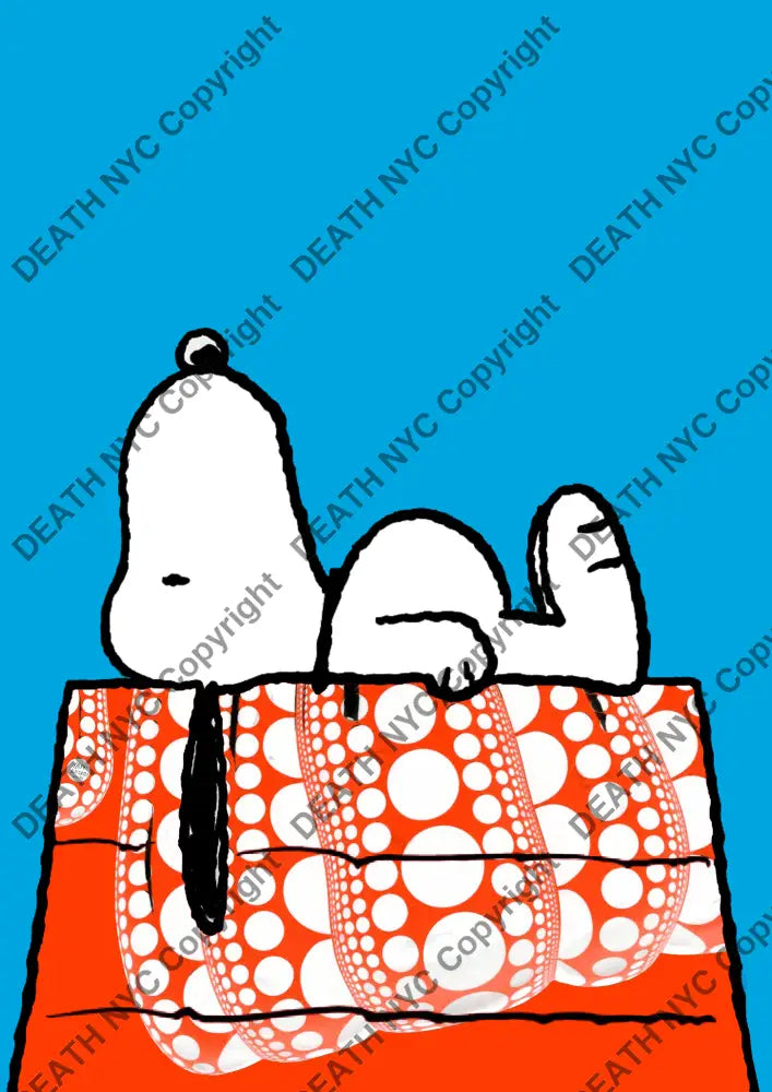 ’Deathza364’ 45X32Cm Snoopy (Edition Of 100*) (2024) Art Print