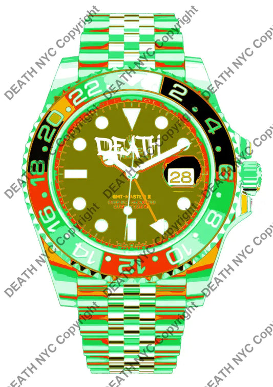 ’Deathza411’ 45X32Cm Ro Lex (Edition Of 100*) (2024) Art Print
