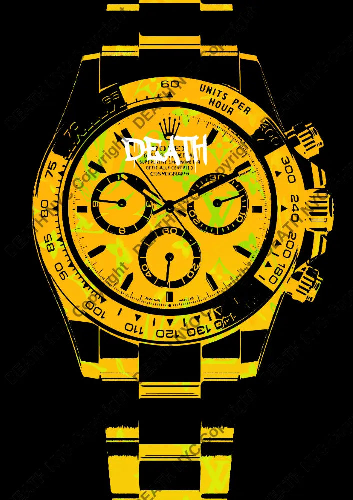 ’Deathza421’ 45X32Cm Ro Lex (Edition Of 100*) (2024) Art Print
