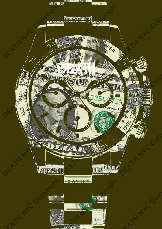 ’Deathza429’ 45X32Cm Ro Lex Daytona (Edition Of 100*) (2024) Art Print