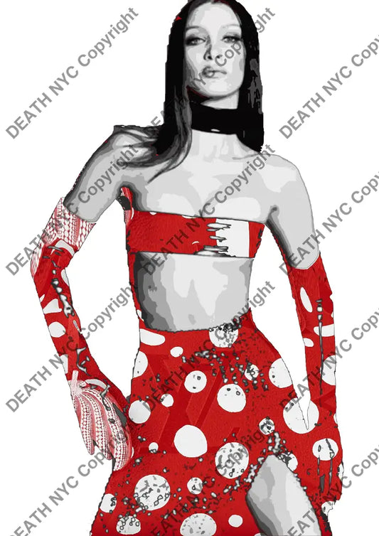 ’Deathza601’ 45X32Cm Bella (Edition Of 100*) (2024) Art Print