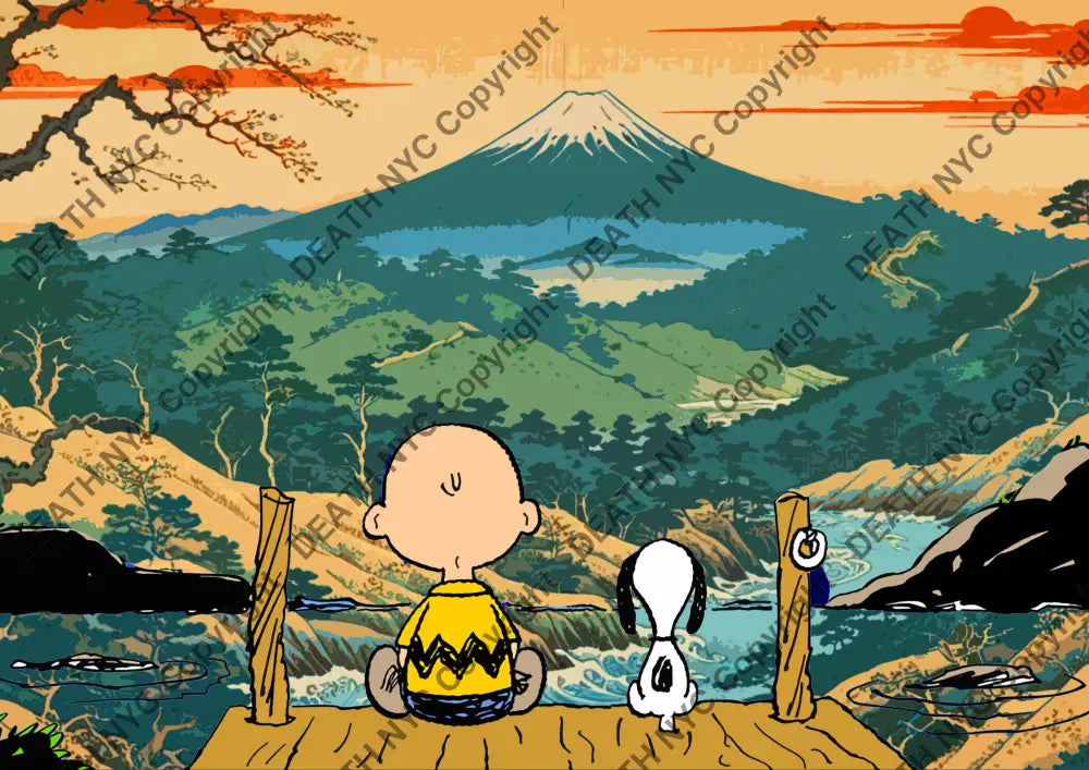 ’Deathza737’ 45X32Cm Snoopy (Edition Of 100*) (2024) Art Print