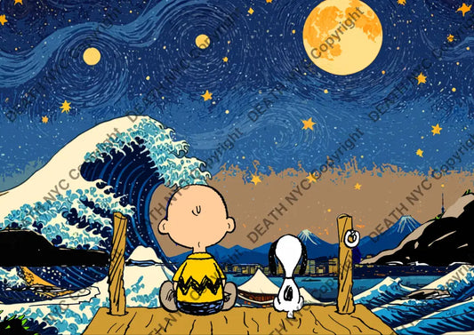 ’Deathza742’ 45X32Cm Snoopy (Edition Of 100*) (2024) Art Print