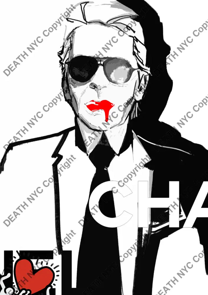 ’Deathzb111’ 45X32Cm Karl (Edition Of 100*) (2024) Art Print