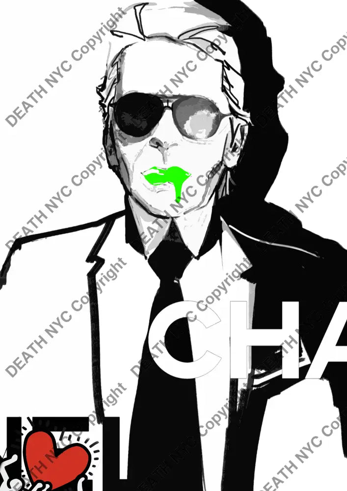 ’Deathzb113’ 45X32Cm Karl (Edition Of 100*) (2024) Art Print