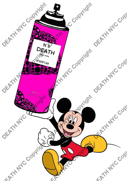 ’Deathzb157’ 45X32Cm Mickey (Edition Of 100*) (2024) Art Print