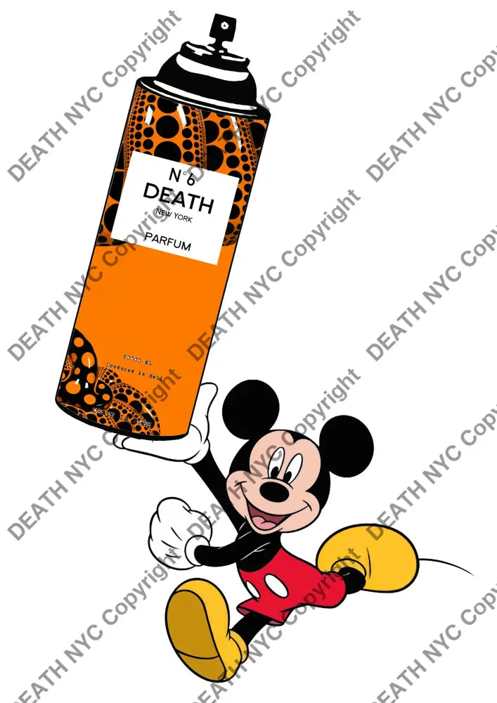 ’Deathzb158’ 45X32Cm Mickey (Edition Of 100*) (2024) Art Print