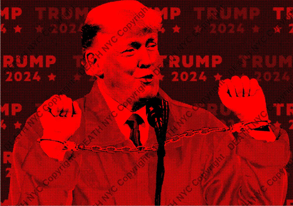 ’Deathzb161’ 45X32Cm Trump (Edition Of 100*) (2024) Art Print
