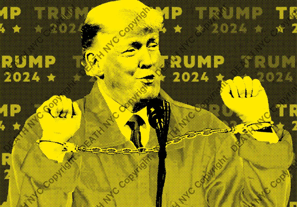 ’Deathzb162’ 45X32Cm Trump (Edition Of 100*) (2024) Art Print