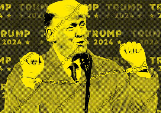 ’Deathzb162’ 45X32Cm Trump (Edition Of 100*) (2024) Art Print