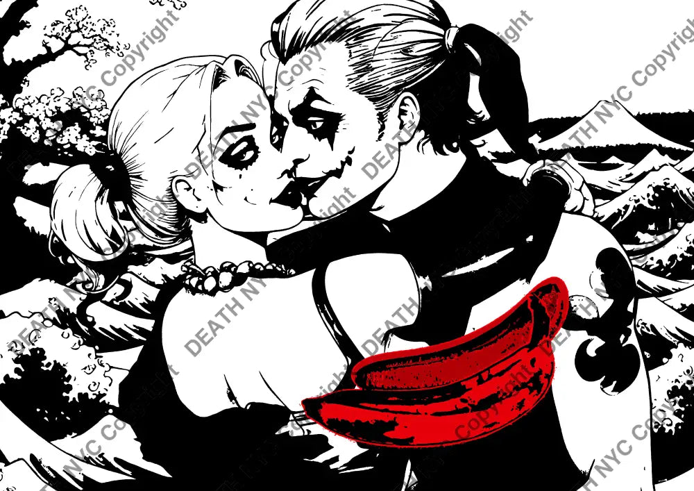 ’Deathzb82’ 45X32Cm Joker (Edition Of 100*) (2024) Art Print