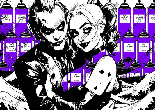 ’Deathzb95’ 45X32Cm Joker (Edition Of 100*) (2024) Art Print