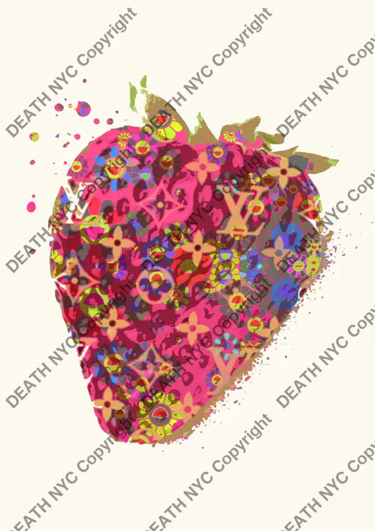 ’DEATHZC102’’ 45x32cm (Edition of 100*) (2024) straw - Art Print