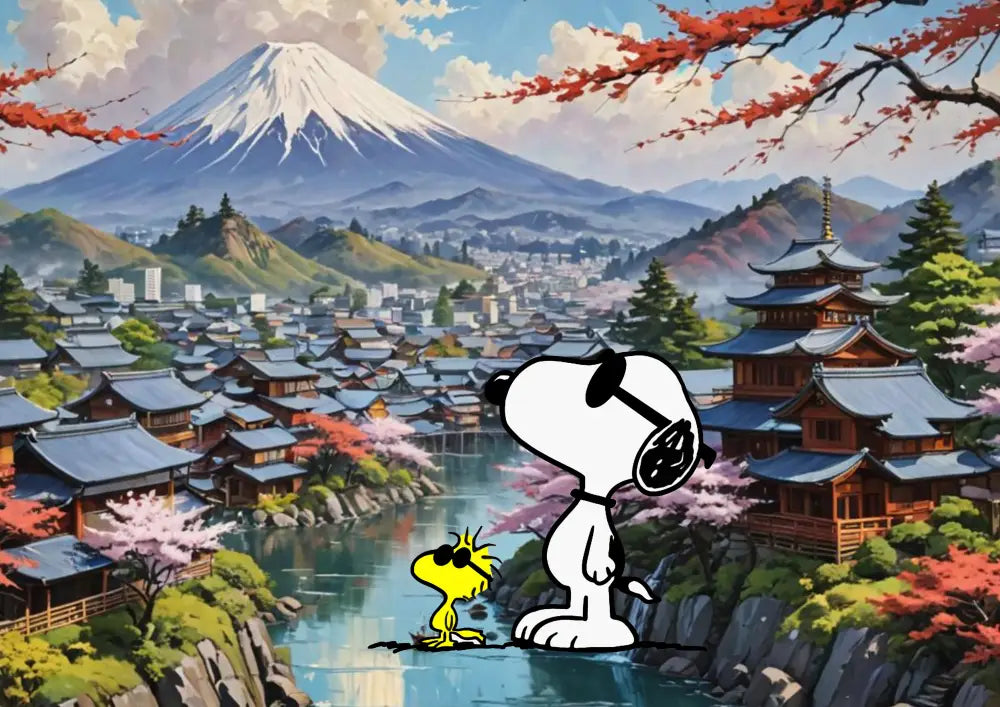 ’Deathzd56’ 45X32Cm Snoopy (Edition Of 100*) (2024) Art Print