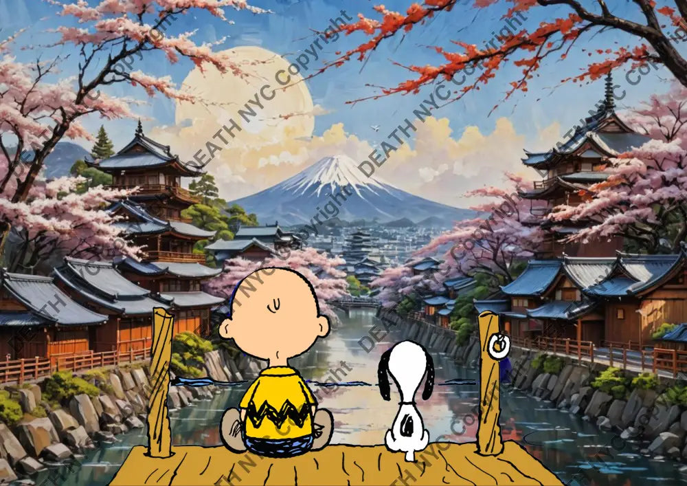 ’Deathzd56’ 45X32Cm Snoopy (Edition Of 100*) (2024) Art Print