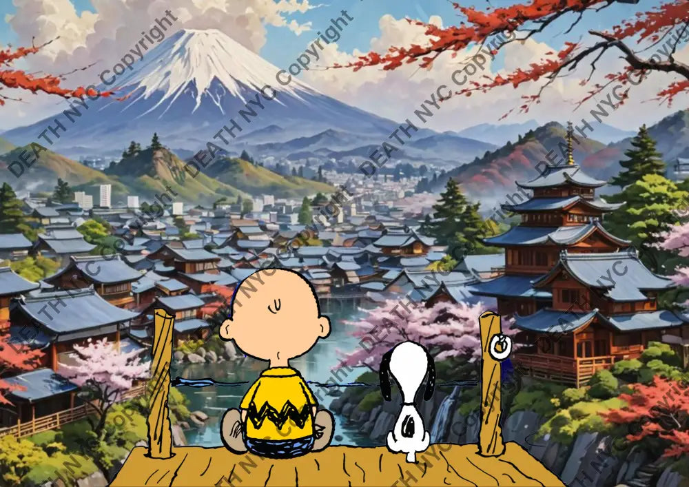’Deathzd62’ 45X32Cm Snoopy (Edition Of 100*) (2024) Art Print
