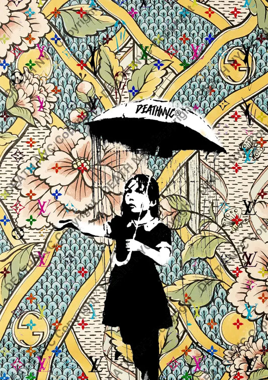 ’Deathzf143’’ 45X32Cm Banksy (Edition Of 100*) (2024) Art Print