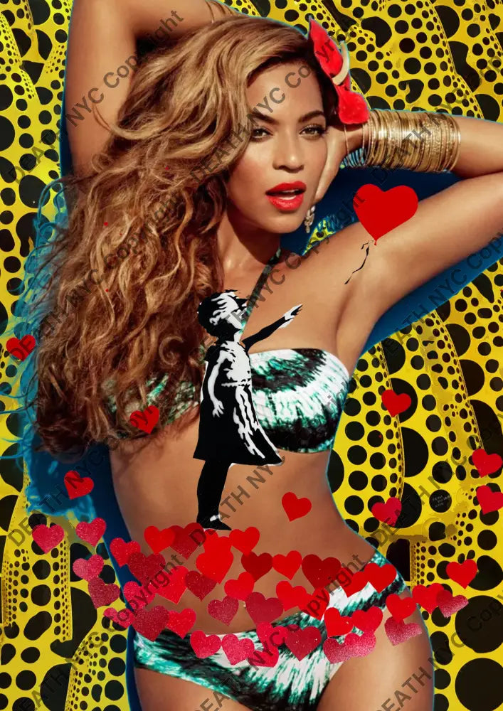 ’Deathzg113’’ 45X32Cm Beyonce (Edition Of 100*) (2024) Art Print