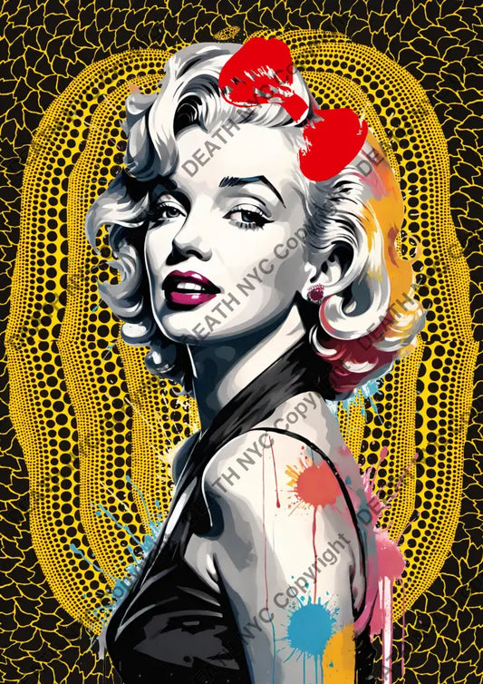 ’Deathzg191’’ 45X32Cm (Edition Of 100*) (2024) Mon R Art Print