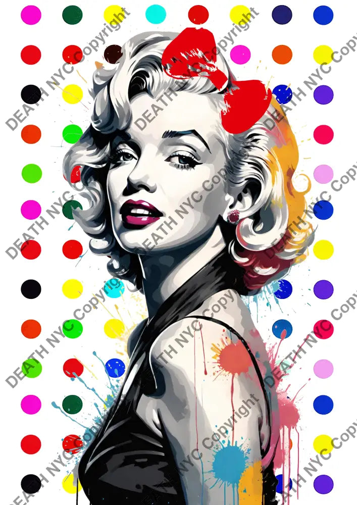 ’Deathzg192’’ 45X32Cm (Edition Of 100*) (2024) Mon R Art Print