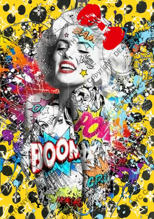 ’Deathzg196’’ 45X32Cm (Edition Of 100*) (2024) Mon R Art Print