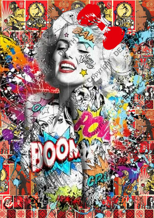 ’Deathzg198’’ 45X32Cm (Edition Of 100*) (2024) Mon R Art Print